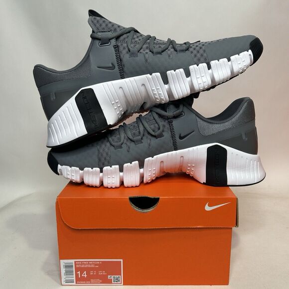 Nike Free Metcon 5 TB “Gunsmoke/Grey White Black” 2024 main image 5